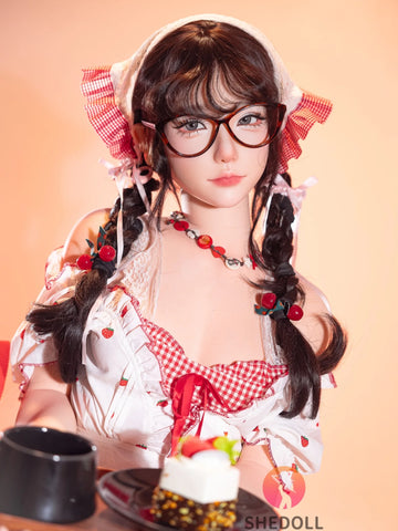 F1725—165cm/5フィート4 カルメン Fカップ シリコン可動ジョーズ セックスドール|Zelex Doll 