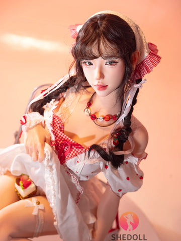 F1725—165cm/5フィート4 カルメン Fカップ シリコン可動ジョーズ セックスドール|Zelex Doll 