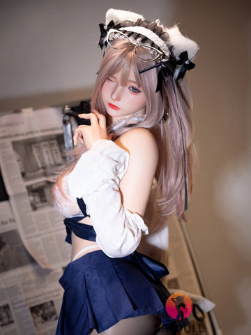 F1725—165cm/5フィート4 カルメン Fカップ シリコン可動ジョーズ セックスドール|Zelex Doll 