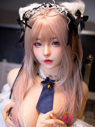 F1725—165cm/5フィート4 カルメン Fカップ シリコン可動ジョーズ セックスドール|Zelex Doll 