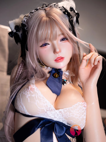 F1725—165cm/5フィート4 カルメン Fカップ シリコン可動ジョーズ セックスドール|Zelex Doll 