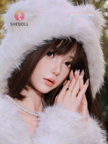 F6305—167cm/5.5ft-53kg D Cup Asian ROS Silicone Sex Doll - SHEDOLL