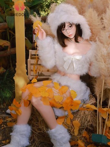 F6305—167cm/5.5ft-53kg D Cup Asian ROS Silicone Sex Doll - SHEDOLL