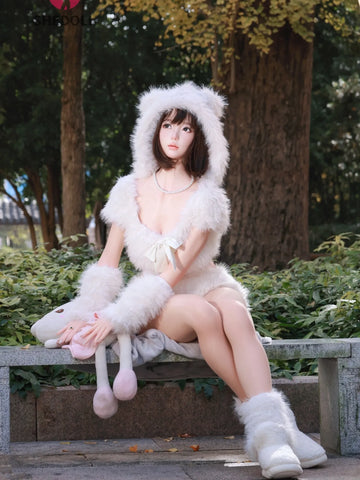 F6305—167cm/5.5ft-53kg D Cup Asian ROS Silicone Sex Doll - SHEDOLL