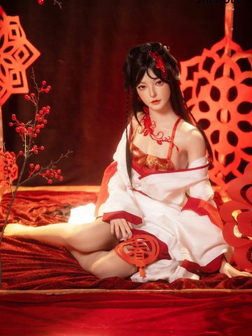 F6306—168cm/5ft5-47kg D Cup Lifelike Asian ROS Silicone Sex Doll | SHEDOLL