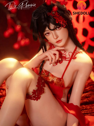 F6306—168cm/5ft5-47kg D Cup Lifelike Asian ROS Silicone Sex Doll | SHEDOLL