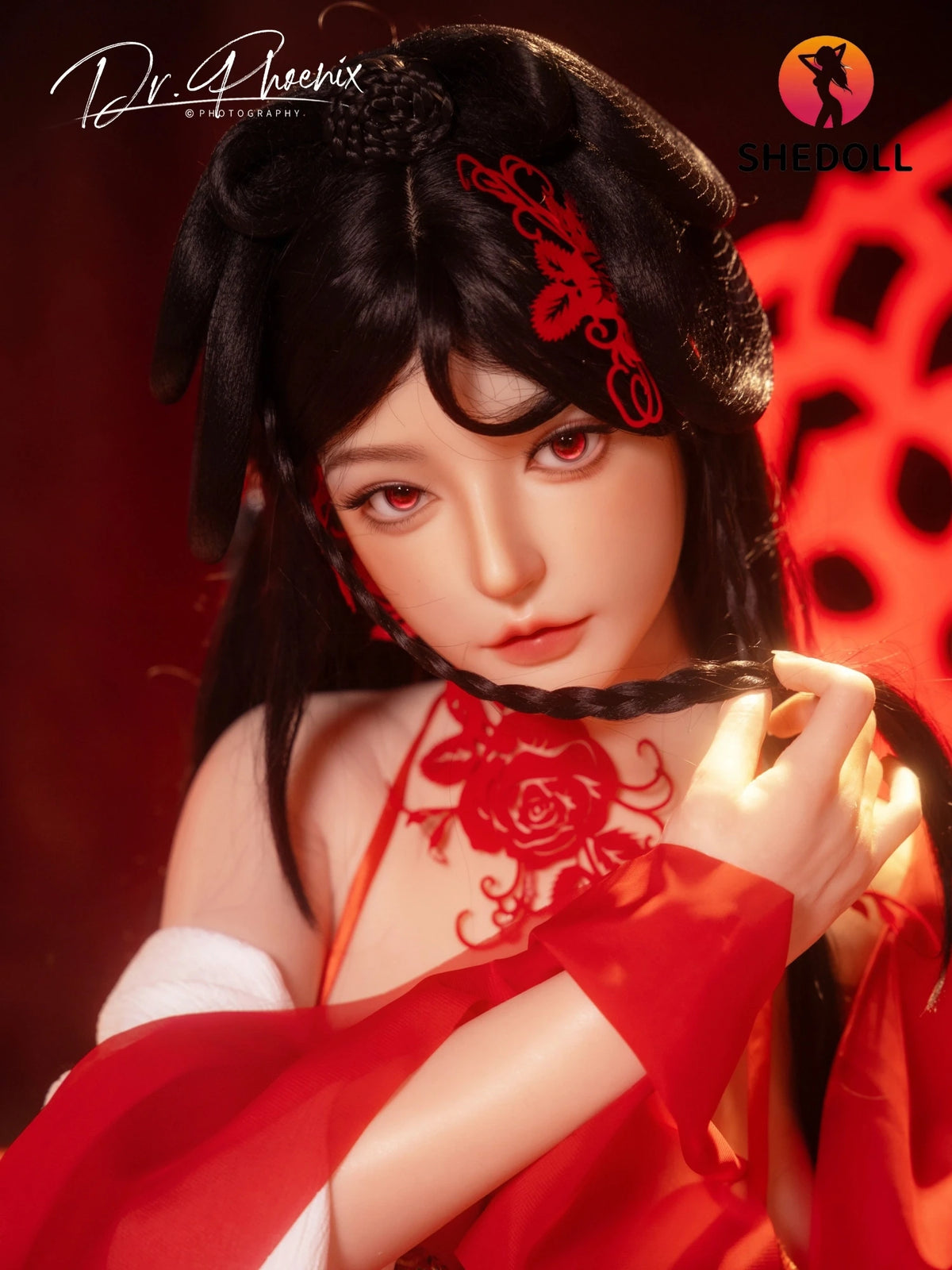 F6306—168cm/5ft5-47kg D Cup Lifelike Asian ROS Silicone Sex Doll | SHEDOLL