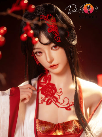 F6306—168cm/5ft5-47kg D Cup Lifelike Asian ROS Silicone Sex Doll | SHEDOLL