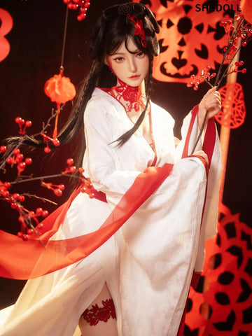 F6306—168cm/5ft5-47kg D Cup Lifelike Asian ROS Silicone Sex Doll | SHEDOLL