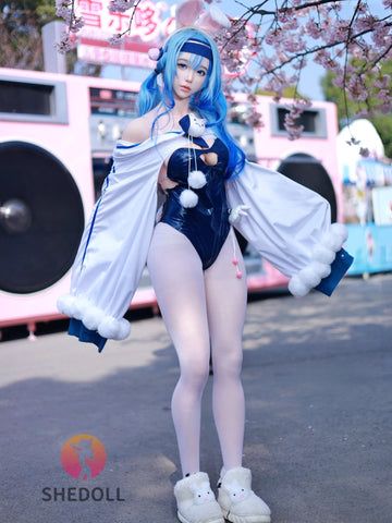 F6332—SHEDOLL Asian Cosplay Sex Doll Silicone 167cm/5.5ft-53kg D Cup ROS