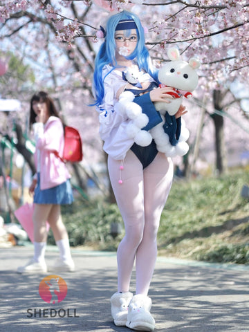 F6332—SHEDOLL Asian Cosplay Sex Doll Silicone 167cm/5.5ft-53kg D Cup ROS