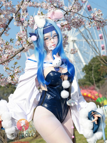 F6332—SHEDOLL Asian Cosplay Sex Doll Silicone 167cm/5.5ft-53kg D Cup ROS