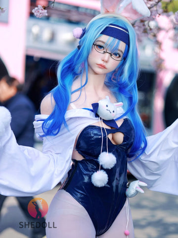 F6332—SHEDOLL Asian Cosplay Sex Doll Silicone 167cm/5.5ft-53kg D Cup ROS