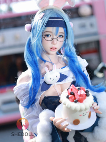 F6332—SHEDOLL Asian Cosplay Sex Doll Silicone 167cm/5.5ft-53kg D Cup ROS