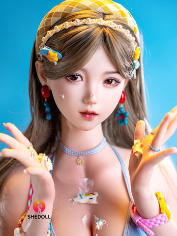 F5322—155cm/5ft0-43kg H Cup Life Size Silicone Asian Sex Doll | SHEDOLL