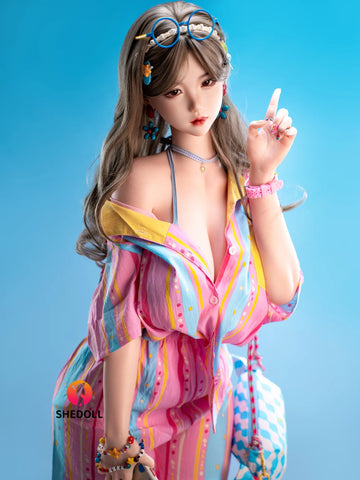 F5322—155cm/5ft0-43kg H Cup Life Size Silicone Asian Sex Doll | SHEDOLL