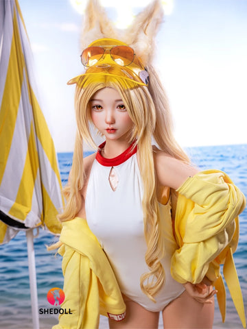 F5334—152cm/5ft0-30kg A Cup Life Size Silicone Japanese Sex Doll| SHEDOLL