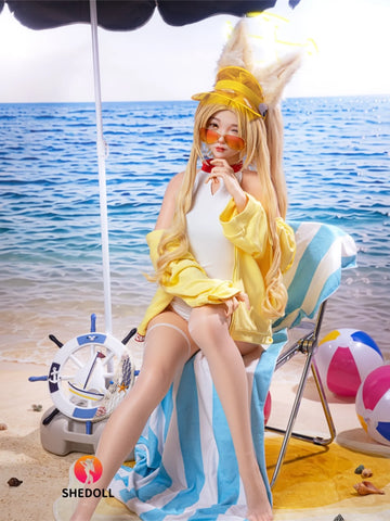 F5334—152cm/5ft0-30kg A Cup Life Size Silicone Japanese Sex Doll| SHEDOLL