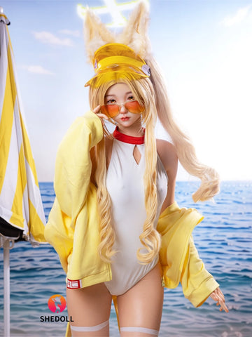 F5334—152cm/5ft0-30kg A Cup Life Size Silicone Japanese Sex Doll| SHEDOLL