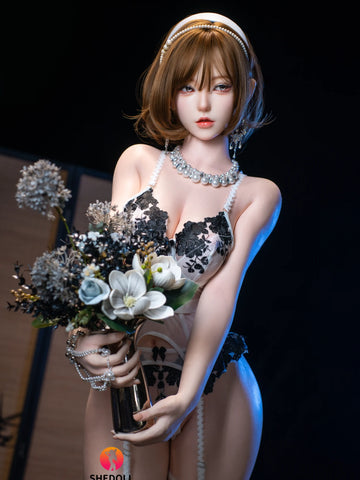 F5339—168cm/5ft5-37kg D Cup Realistic Asian ROS Silicone Sex Doll | SHEDOLL
