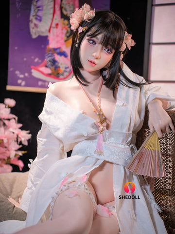 F5340—168cm/5ft5-37kg D Cup Life Size ROS Silicone Asian Sex Doll | SHEDOLL