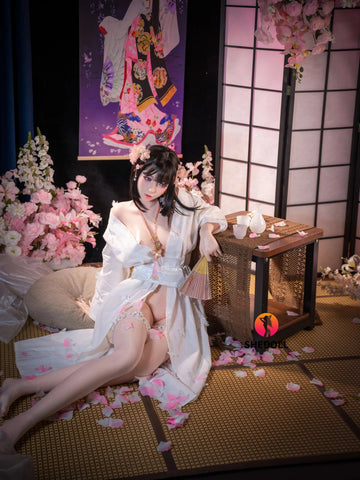 F5340—168cm/5ft5-37kg D Cup Life Size ROS Silicone Asian Sex Doll | SHEDOLL