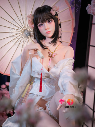 F5340—168cm/5ft5-37kg D Cup Life Size ROS Silicone Asian Sex Doll | SHEDOLL