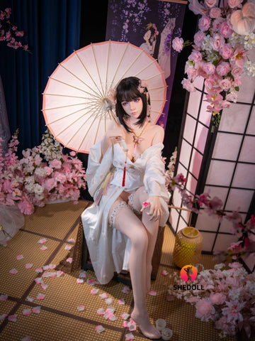 F5340—168cm/5ft5-37kg D Cup Life Size ROS Silicone Asian Sex Doll | SHEDOLL