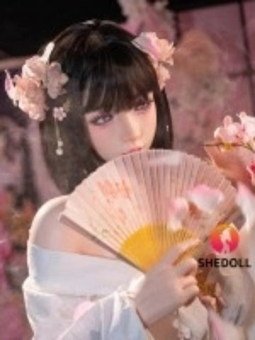 F5340—168cm/5ft5-37kg D Cup Life Size ROS Silicone Asian Sex Doll | SHEDOLL