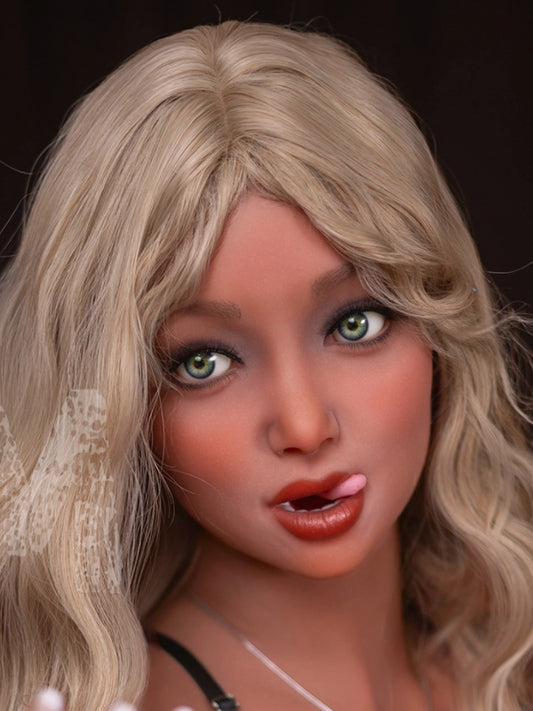 H234 ROS Silicone Sex Doll Head丨WM Doll Head