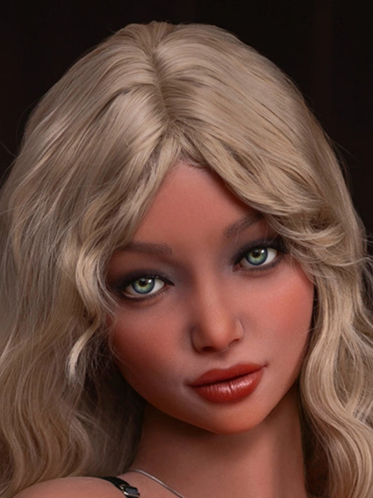 H234 ROS Silicone Sex Doll Head丨WM Doll Head