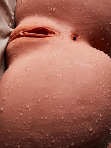 T345 - 57.3 lbs 58# Black-STPE BBW Torso Sex Doll [IN Stock USA] | Climax Doll Classic