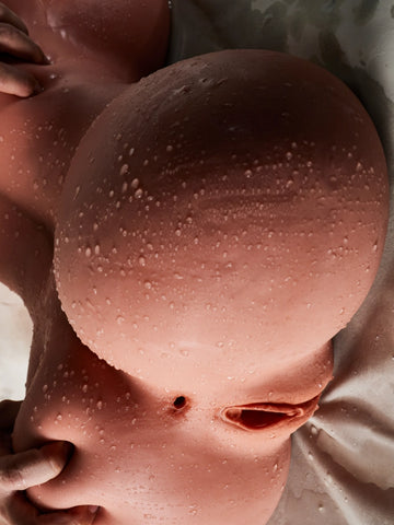 T345 - 57.3 lbs 58# Black-STPE BBW Torso Sex Doll [IN Stock USA] | Climax Doll Classic