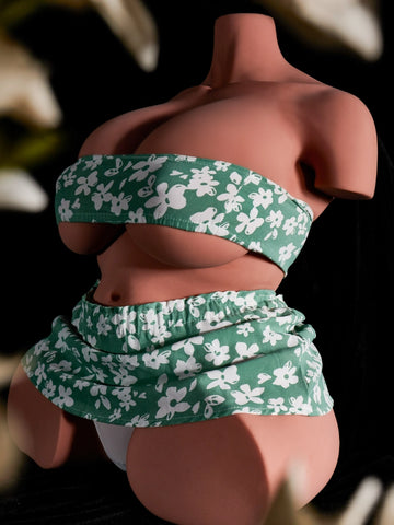 T344-67 LBS #160 Black- STPE BBW Torso Sex Doll【IN Stock USA】｜Climax Doll Classic