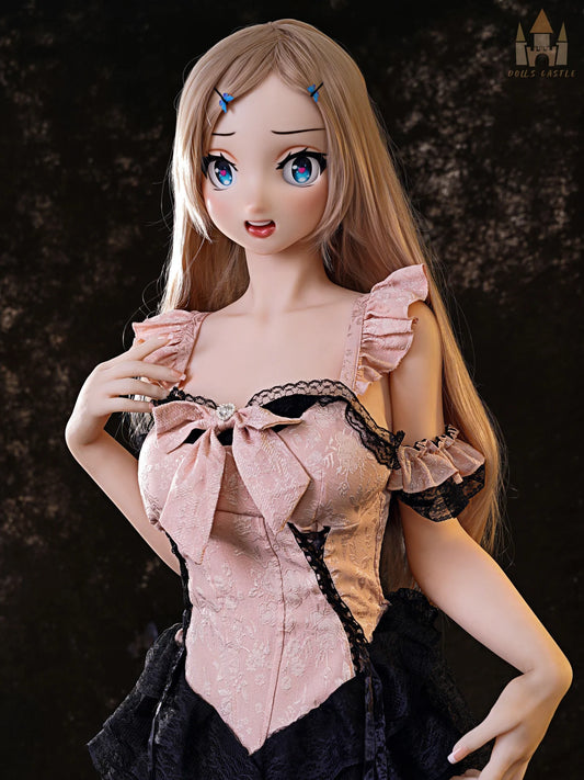 F9232-170cm/5ft7-38kg E Cup Silicone Head Anime Full Body Sex Doll｜Doll Castle
