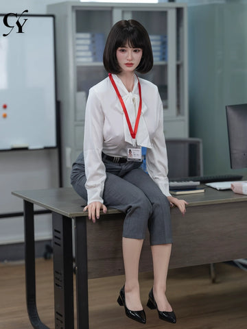 F5833—168cm/5ft5-35kg F Cup Shizukawa Yuri Silicone Realistic Sex Doll | TOP-CYDOLL
