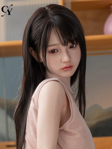F5828K—157cm/5ft2-34kg D Cup Shuyu Silicone Asian Realistic Sex Doll In Stock USA - TOP-CYDOLL