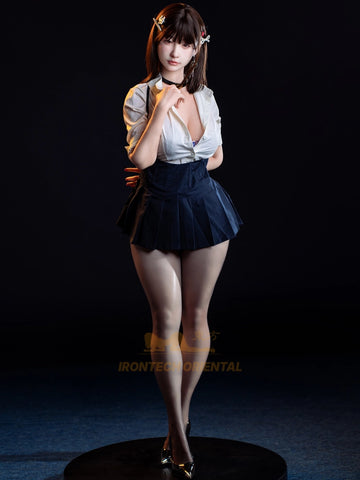 F2593- 158cm/5ft2 E Cup A5 ROS MAX Yui Silk Glow Asian Realistic naked doll | Irontech Oriental