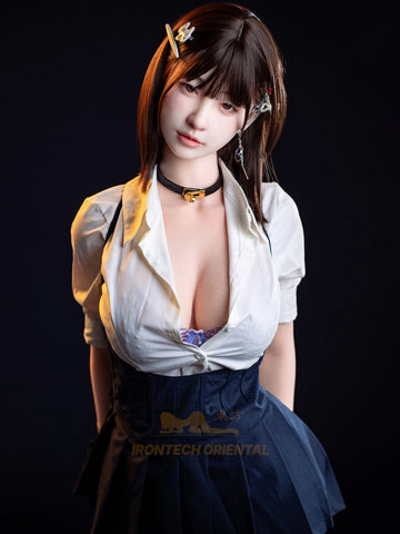 F2593- 158cm/5ft2 E Cup A5 ROS MAX Yui Silk Glow Asian Realistic naked doll | Irontech Oriental