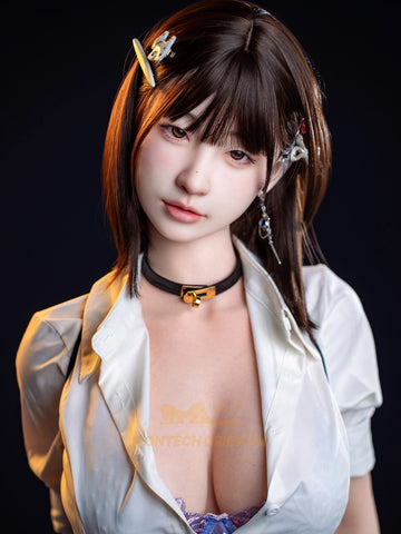 F2593- 158cm/5ft2 E Cup A5 ROS MAX Yui Silk Glow Asian Realistic naked doll | Irontech Oriental