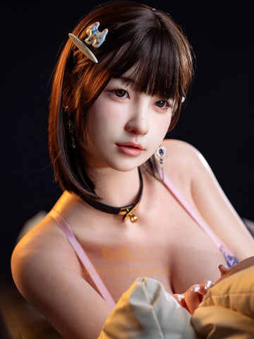 F2593- 158cm/5ft2 E Cup A5 ROS MAX Yui Silk Glow Asian Realistic naked doll | Irontech Oriental