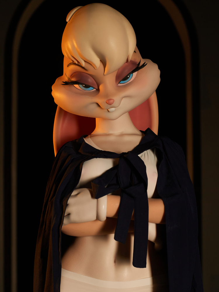 F4904k-150cm(4ft9)-35.5kg B Cup Silicone Furry Bunny Life Size Anime Sex Doll【IN Stock EU】 |Climax Doll Ultra