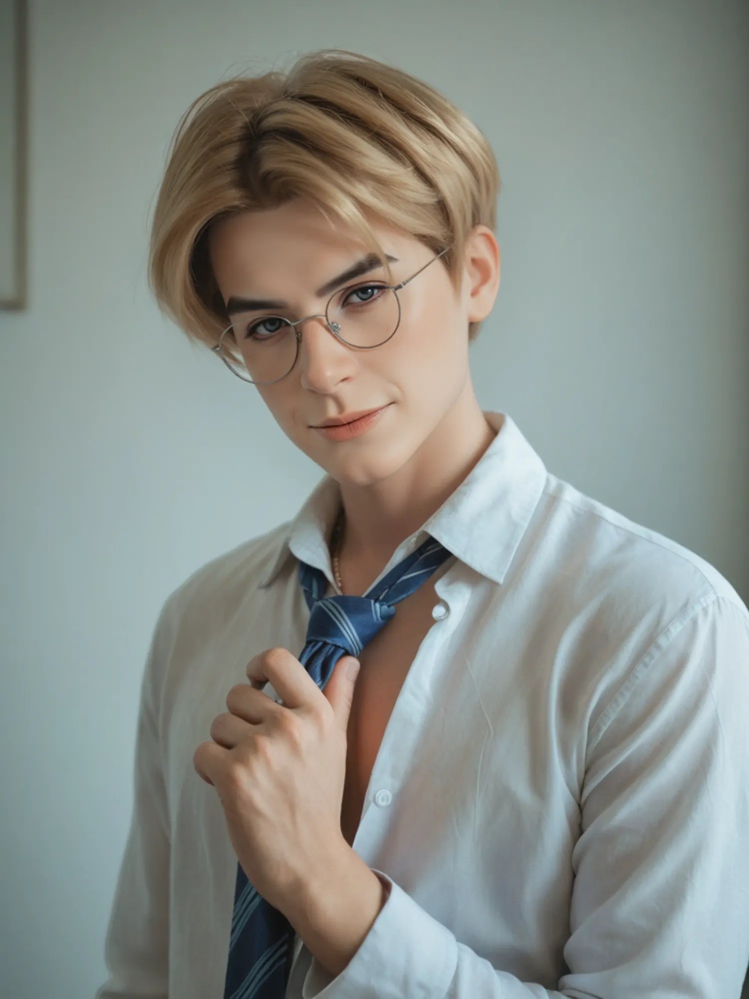 Silicone Male Sex Doll with Customizable Auto Thrusting 7.1in Detachable Cock