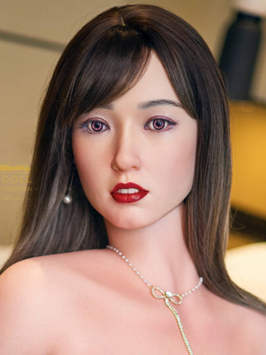 H927 Sex Doll Head-Silicone- Japanese Fasion Model【Irontech Doll Head】