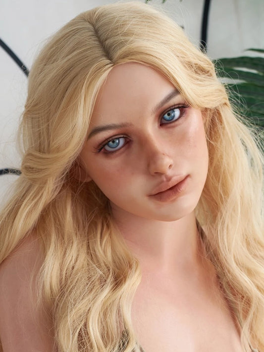 H668 ROS Silicone Blowjob Sex Doll Head丨Irontech Doll Head