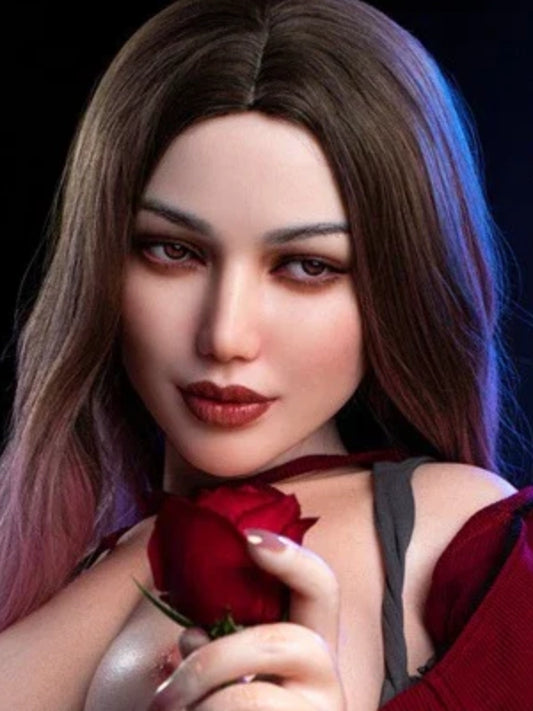H809 セックスドールヘッド-シリコン-バーの誘惑【アイアンテックドールヘッド】 