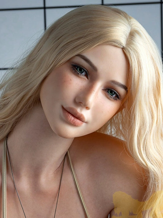 H675 Silicone Sex Doll Head| Real Lady Doll