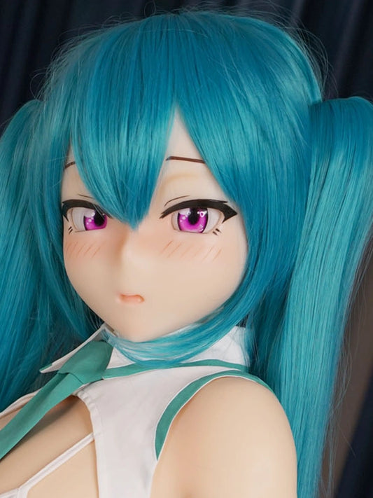 H680 Hard Silicone Anime Sex Doll Head| Irokebijin Doll