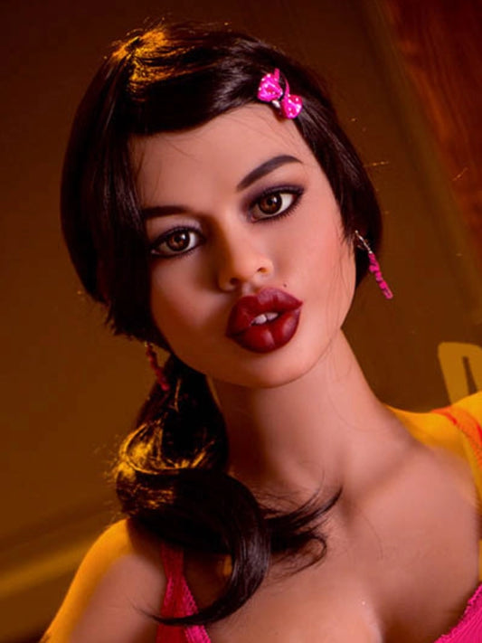 H111 Big Lips TPE Oral Blowjob Sex Doll Head 丨WM Doll Head