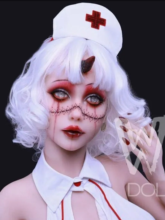 H017 Fantasy Halloween TPE Oral Sex Doll Head 丨WM Doll Head